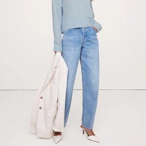 Banana Republic High-Rise Barrel Fit Jeans